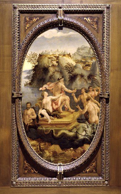 Neptune and Amphitrite, 1572 by Carlo Portelli